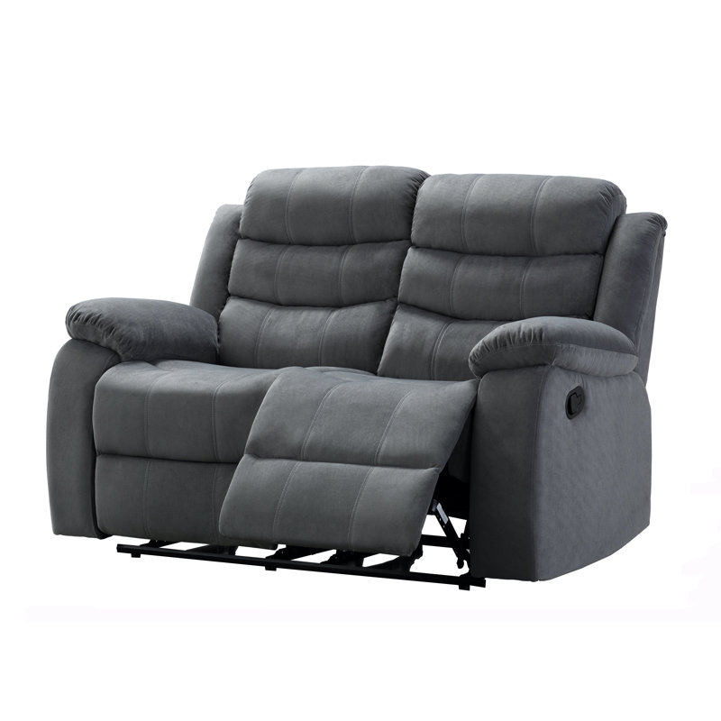 Ensemble de salon inclinable 2 pièces Januari, Gris