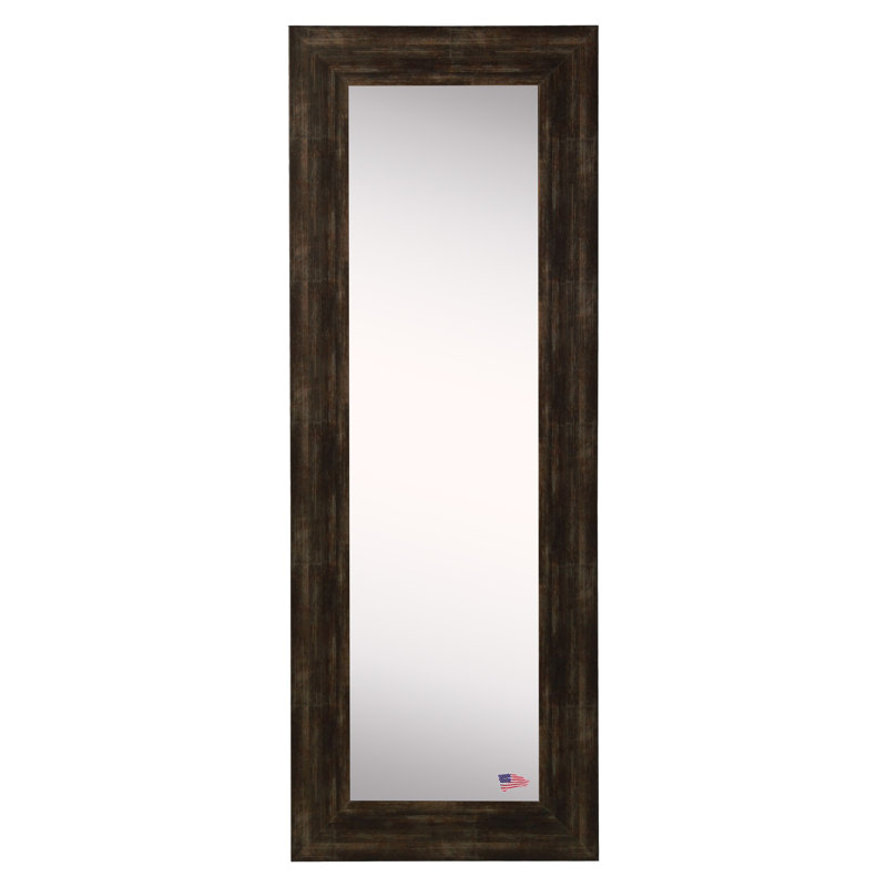 Arkansas Engineered Wood Flat Mirror, 63.5" H x 25.5" W