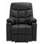 Fauteuil de massage inclinable chauffant en similicuir-1748360973