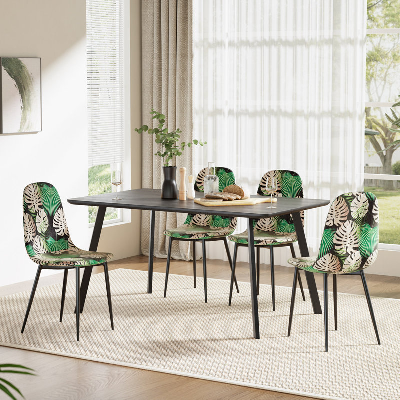 Leighton Upholstered Dining Chairs 2 Set