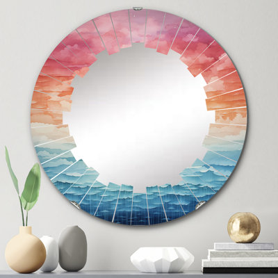 Hasleigh - Miroir mural rond
