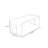 Special-shaped solid wood modern office desk-1093922704