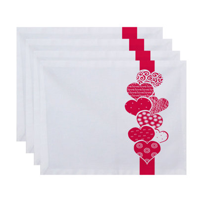 Polyester Abstract Rectangle Placemat
