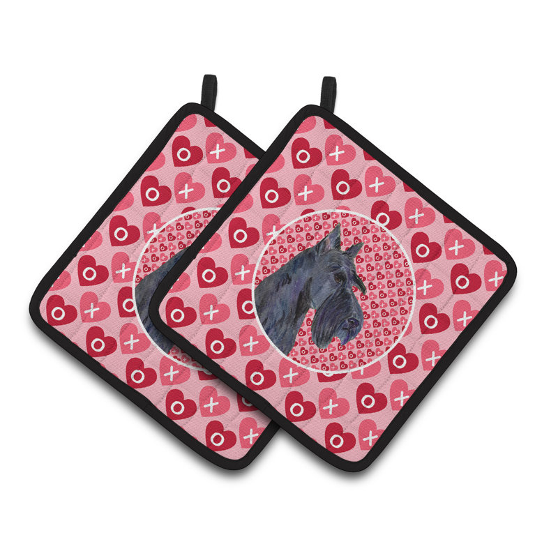 The Holiday Aisle® Polyester Potholder Set