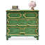 Buffet vert massif et bois manufacturé