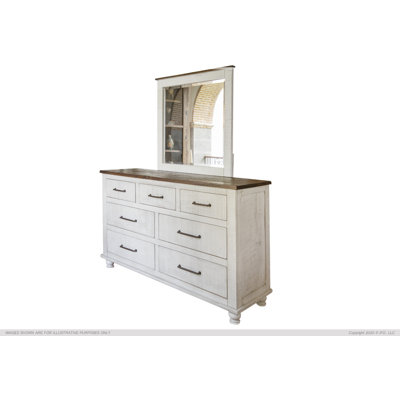 Bolivar Rock Valley Rectangular Dresser Mirror