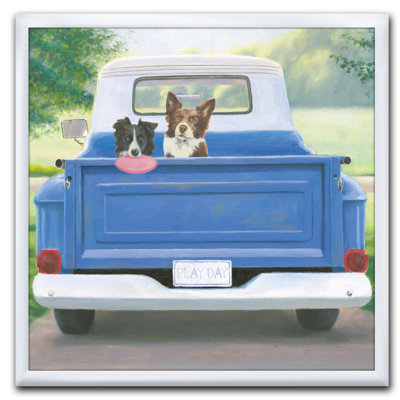 " Dogs Play Day " by Designart