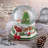 Chritmas Tree Rudolph Snow Globe