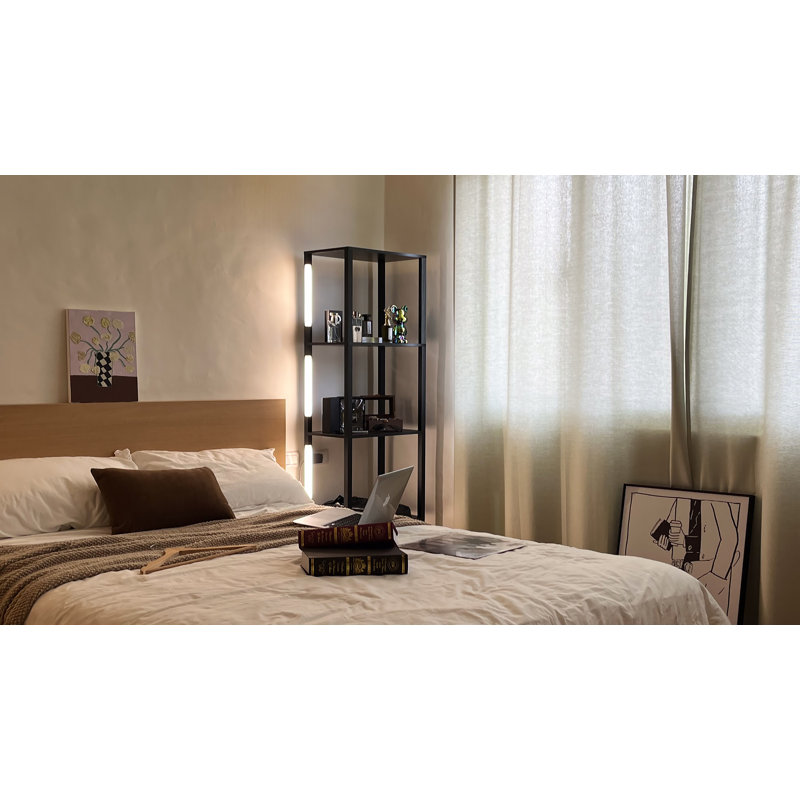 Gershwin 64'' Oil Rubbed LED Column Floor Lamp Set
