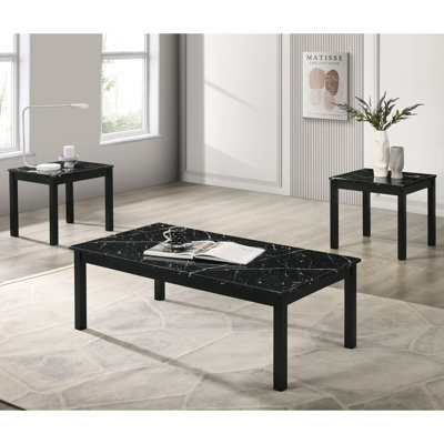 Brudan 3-Piece Coffee Table Set