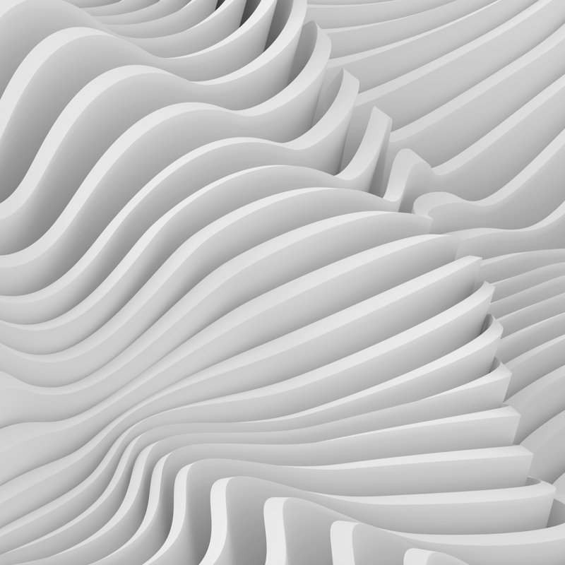 Currents Print, 20" H x 16" W  x 1.5" D