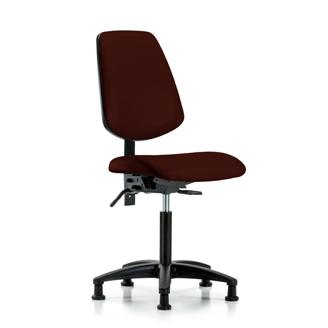 Vinyl Task Chair Blue Ridge Ergonomics Upholstery 