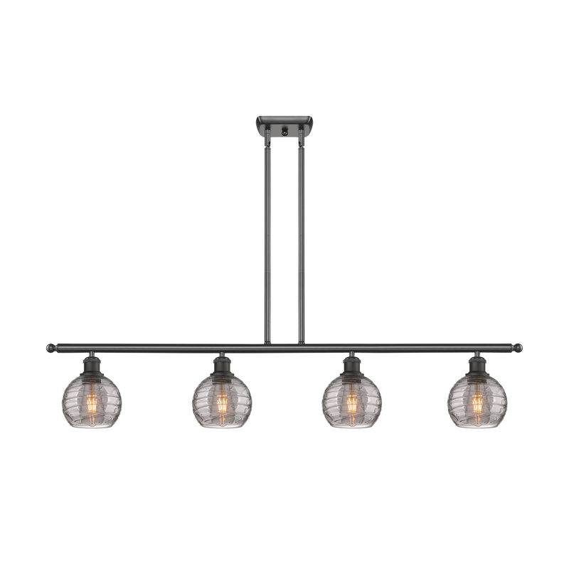 Ellington 4 - Light Kitchen Island Pendant, Oil Rubbed Bronze