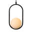 Luminaire suspendu géométrique à 1 lumière Daquion-393441107