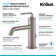 Ramus Single Handle Vessel Sink Bathroom Faucet with Drain Assembly