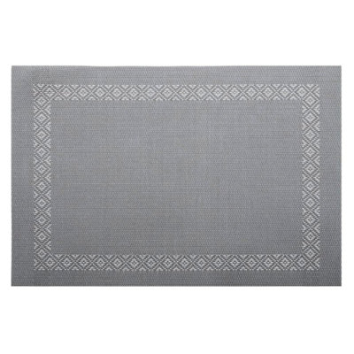 (45x30cm) Napperon Textilene - Argent