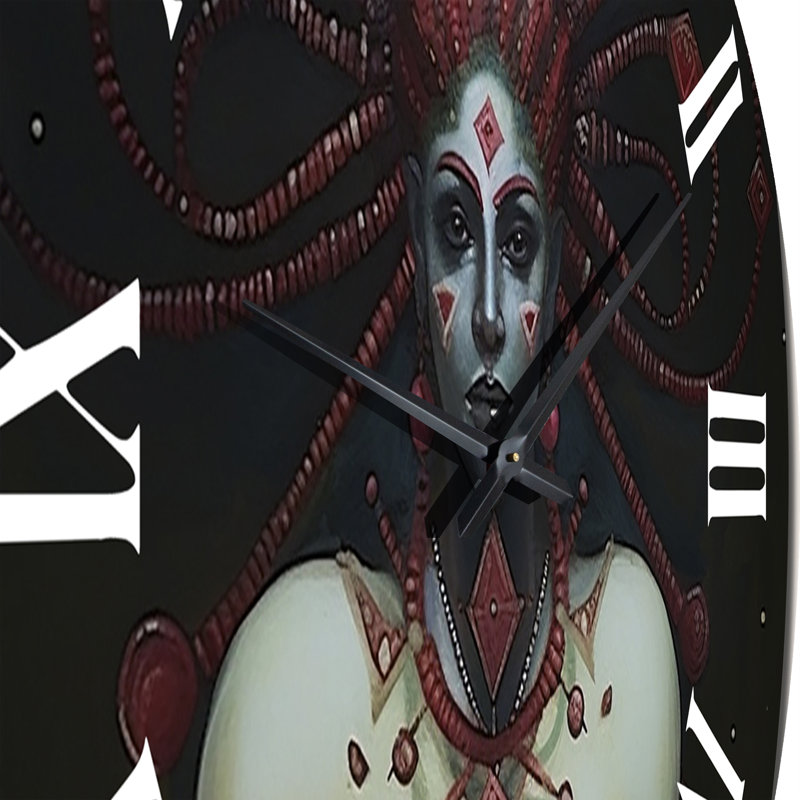 Horloge murale Lady Erzulie Yoruba, Petit