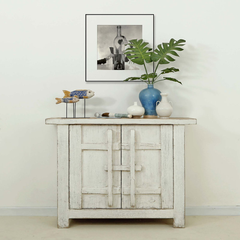 Solid Wood Accent Cabinet