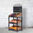 Briehn Storage Shelving Unit with Chalkboard and 3 Tiered Large Tray