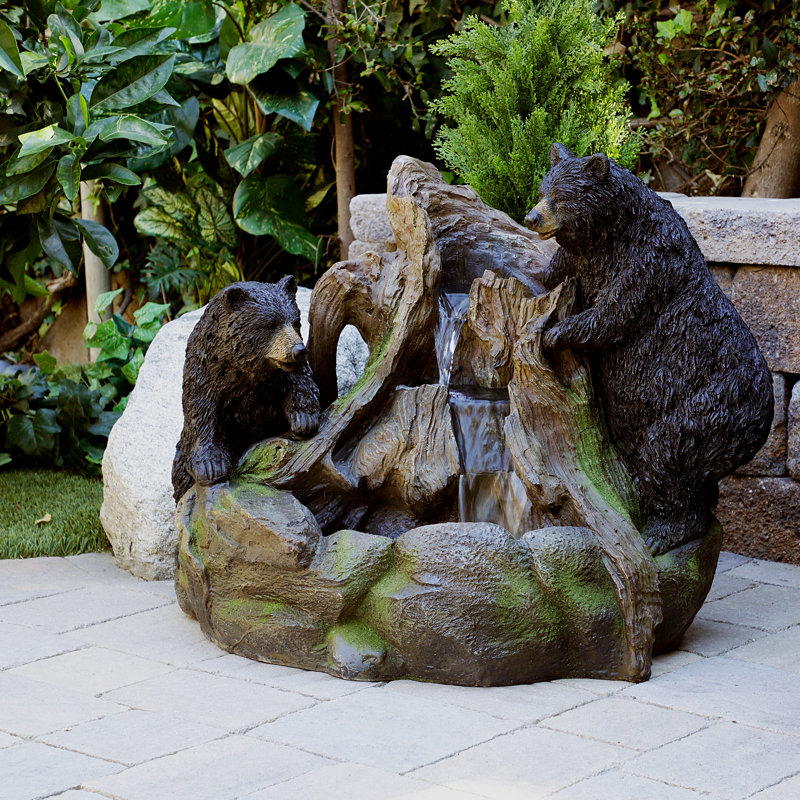 Silliman Floor Fountain with Lights