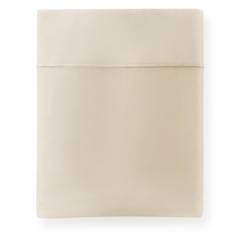 Soprano Egyptian Quality 100% Cotton Flat Sheet, Twin XL Flat Sheet, White