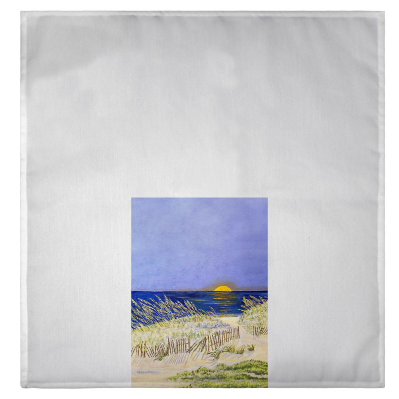 Serviette Sea Oates Moonrise