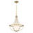 Elyott 1-Light Pendant in Natural Brass-489714229