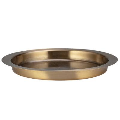 Urban Oasis Chevron 14" Tray: Gold (Designed By Taniya Nayak)