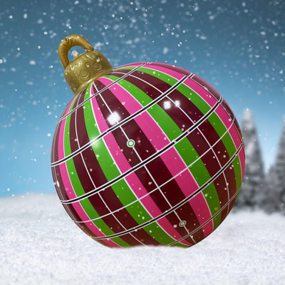 Outdoor Christmas Inflatable Decorated Ball Christmas Inflatable Ball Christmas Tree Decorations
