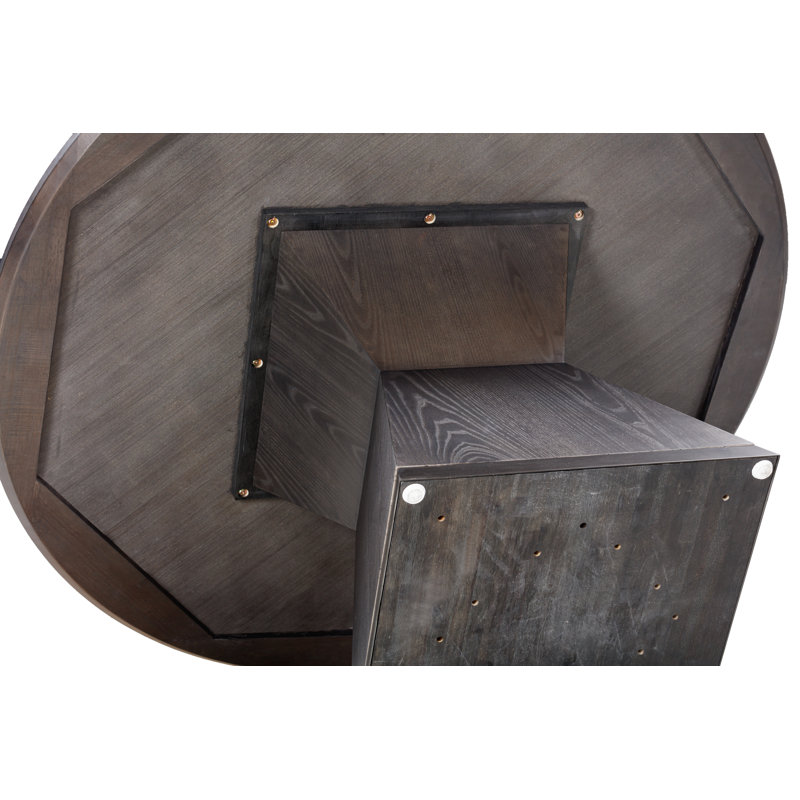 Round Dining Table, Black