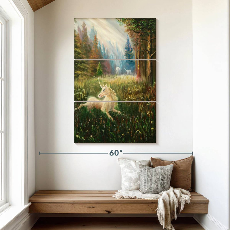 Brampt Enchanted Forest, 50" H x 32" W