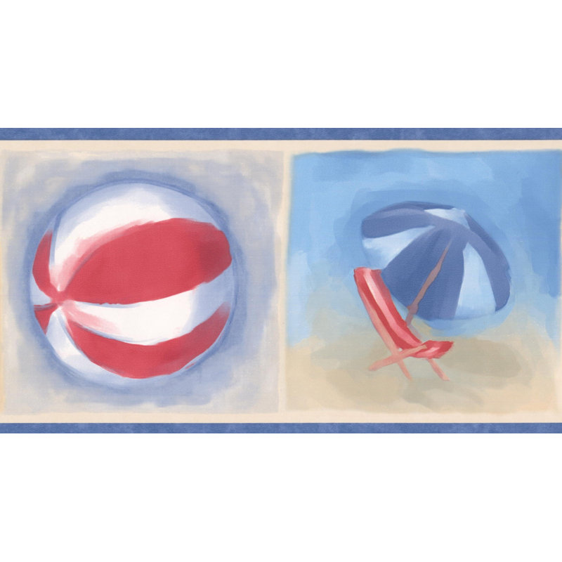 Chaise de bal Terrence Beach, Bleu