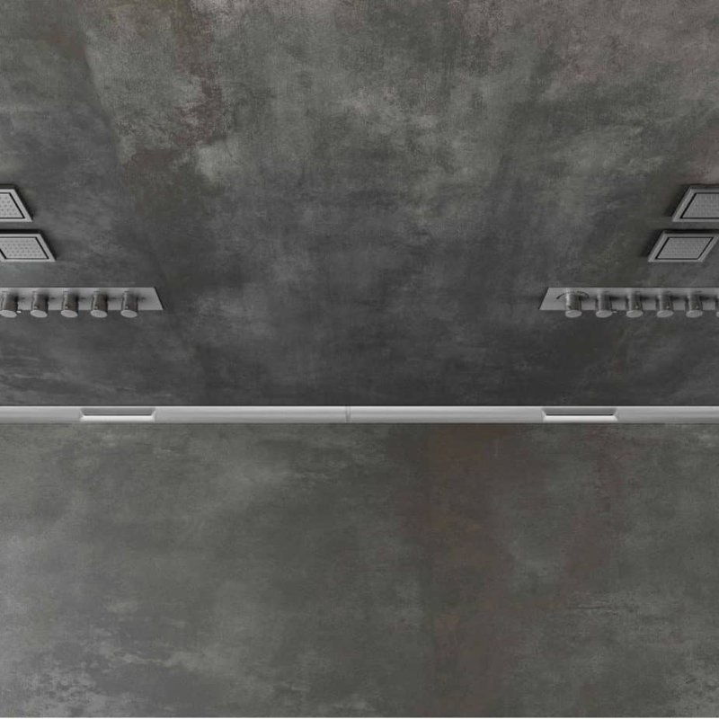 QM Linear Drain Supreme  40" Satin, Stainless Steel