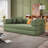 Lozena 78-Inch King-Size Convertible Sleeper Sofa Bed with No Assembly, Boneless Hybrid Mattress Couch Compression Sofa In a Box-217050376
