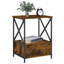 Ardi 50cm W Iron Bedside Table-412225814