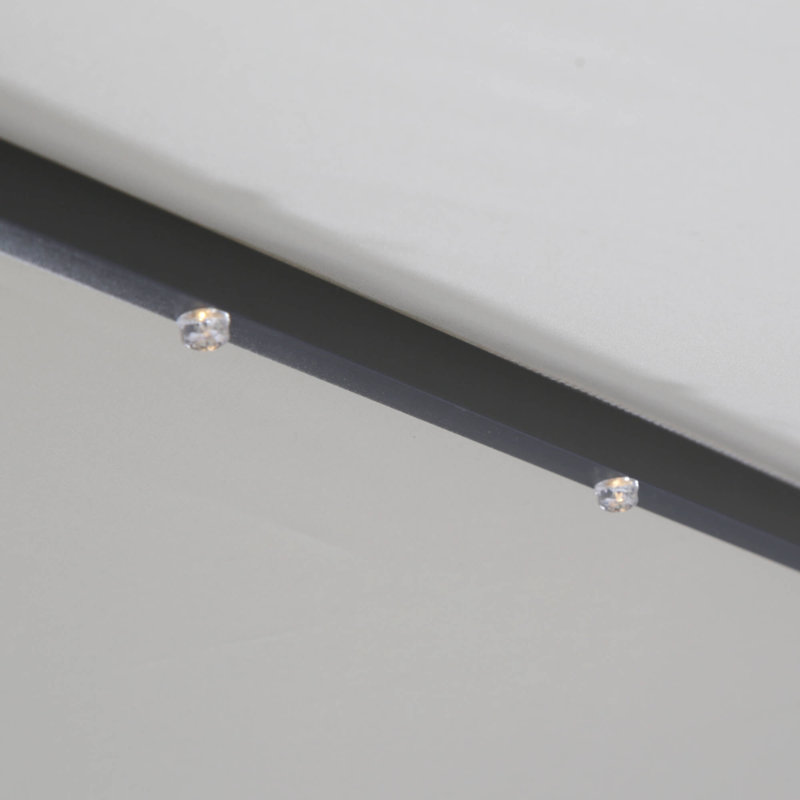 292cm Lighted Cantilever Parasol