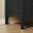 Arched China Cabinet Display Cabinet with Two Drawers Adjustable Shelves-290422707