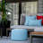 Soleil Outdoor Ottoman Pouf-1332496922