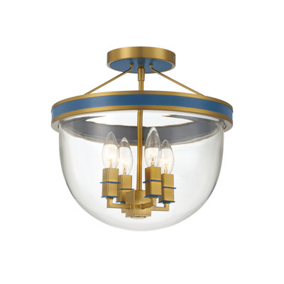 Herrick 13" Semi Flush Mount
