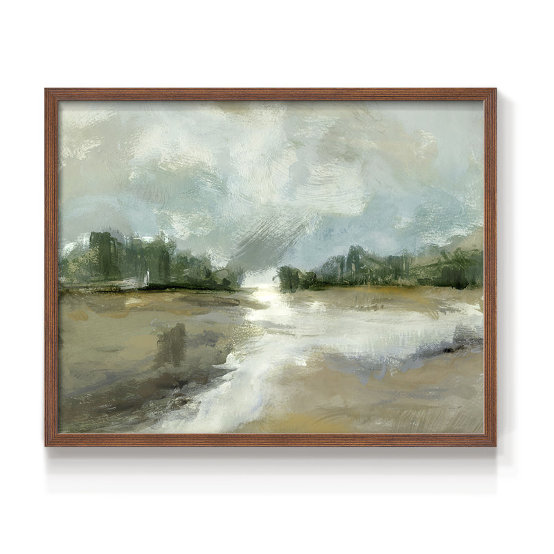 Different Light -Framed Print - Restickable, H 11 po x l 14 po, Noyer