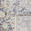 Tapis bleu clair / ivoire tissé à la machine Ralph Lauren Valerie-66598172