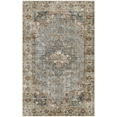Washable Oriental Indoor Rug