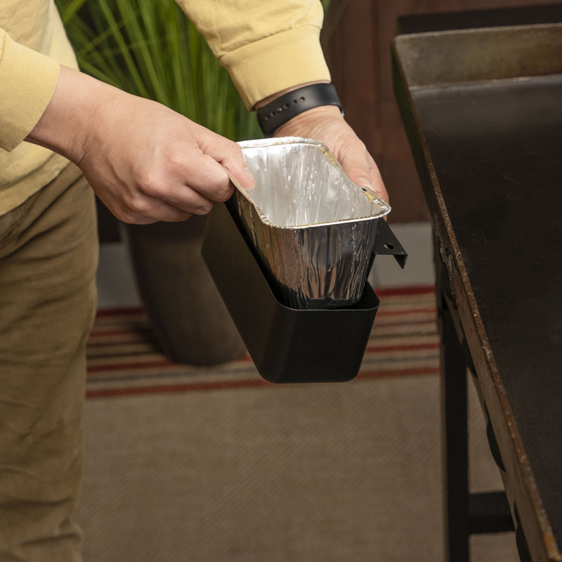 Disposable Rectangular Aluminum Grease Cup Liners, Pack of 30