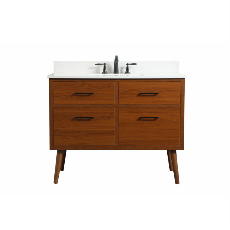 Ensemble de meuble-lavabo simple 42 po Steinfeldt, Teck