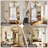 Ornately Carved Square Domed Mirror-775600068-775600067