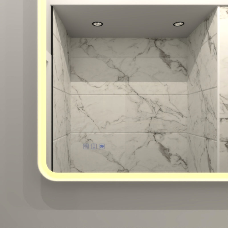 Miroir de salle de bain 48 x 36, 30,88 po x 29,37 po