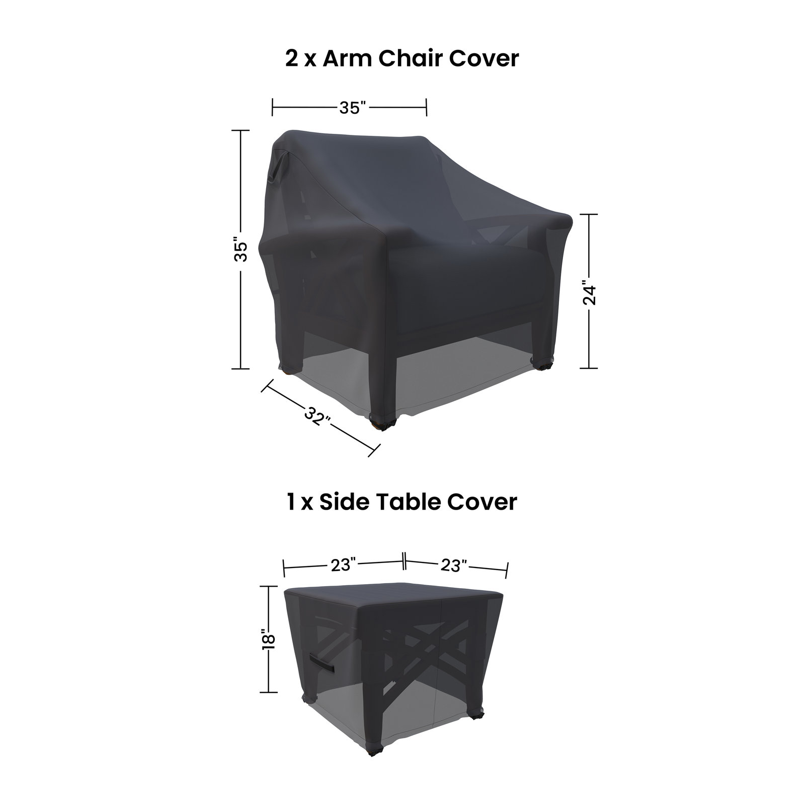 Outdoor Group Seating Furniture Cover