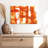 Orange Abstract Canvas Print-598247701