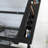 hand crank adjustable drafting table drawing desk with 2 metal drawers (BLACK)WITH STOOL-1941172682