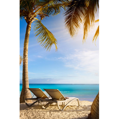 Deckchairs by Konstanttin - Wrapped Canvas Print